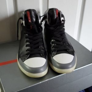 Prada Men Hightop Sneakers